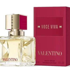 Valentino Voce Viva Perfume with Red and Gold Accents